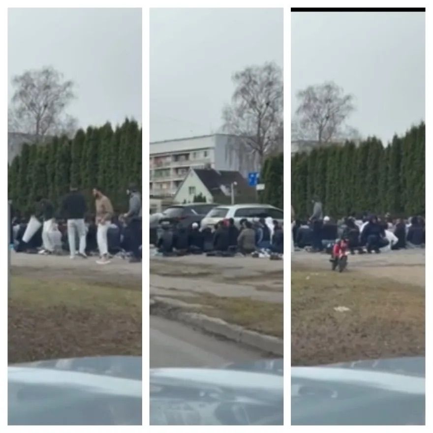 Musulmaņu masveida lūgšanas uz ietves rada rezonansi. Ratnieks vēršas drošības dienestā