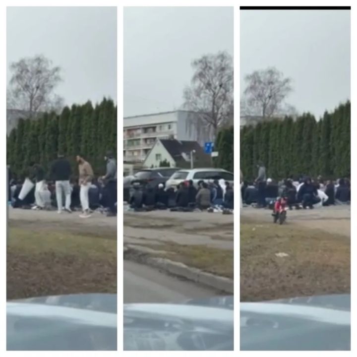 Musulmaņu masveida lūgšanas uz ietves rada rezonansi. Ratnieks vēršas drošības dienestā