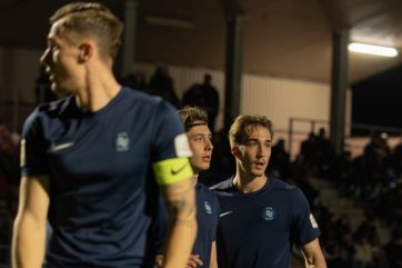 Attēls rakstam: “Ogre United” pašaizliedzīgas cīņas pēdējās sekundēs piekāpjas “Liepājai”