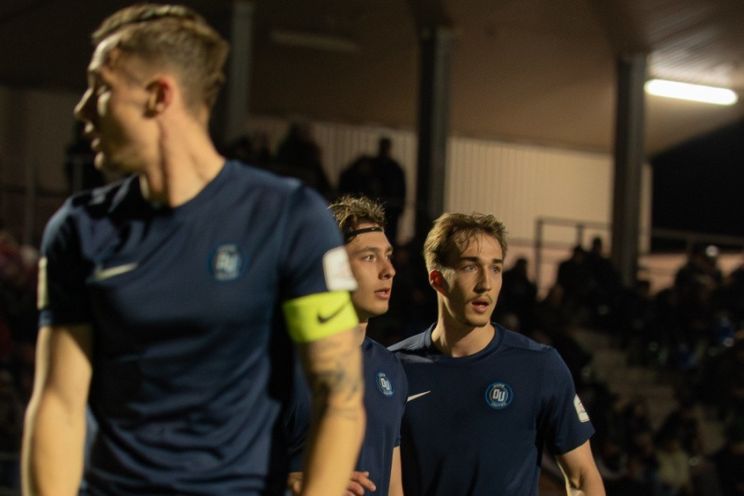 Attēls rakstam: “Ogre United” pašaizliedzīgas cīņas pēdējās sekundēs piekāpjas “Liepājai”