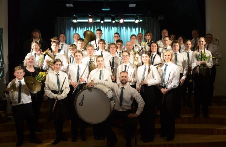 Pūtēju orķestra "Ikšķile" koncerts "Es vēlos..."