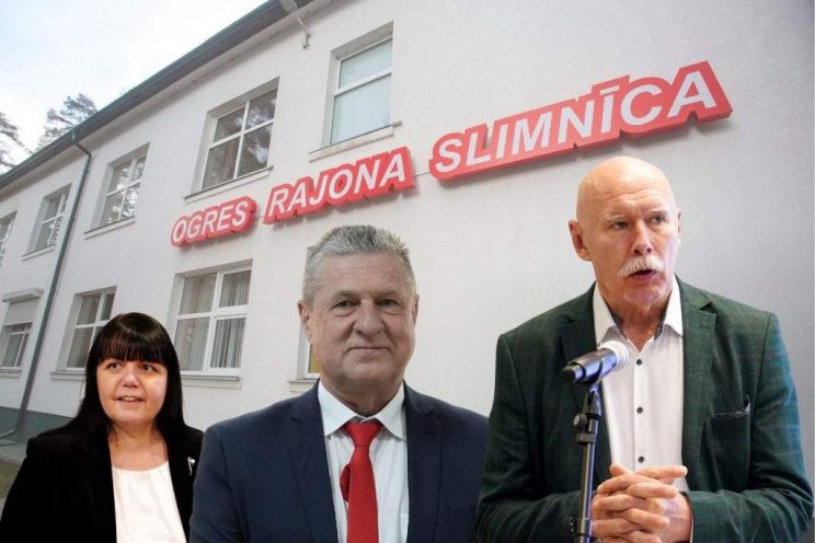Attēls rakstam: Pēteris Apinis: Kamēr Dace Kļaviņa stulbi muld, Ogres slimnīca ārstē, attīstās un palīdz cilvēkiem