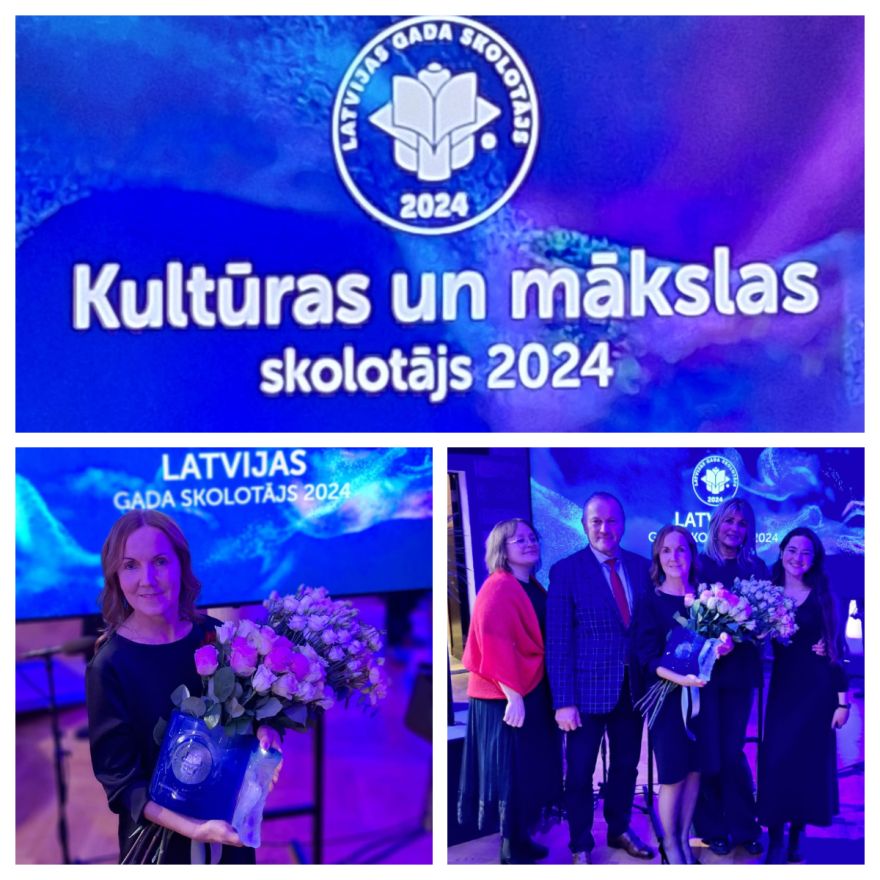 Ikšķiles vidusskolas pedagoģe Zane Bēķe - "Latvijas Gada skolotājs"