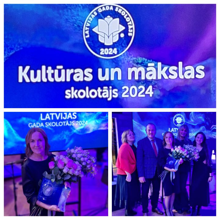 Ikšķiles vidusskolas pedagoģe Zane Bēķe - "Latvijas Gada skolotājs"