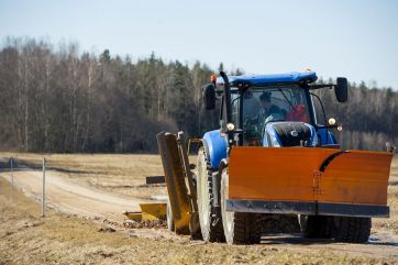 Attēls rakstam: Daudzviet pasliktinās grants autoceļu stāvoklis, arī Ogres novadā