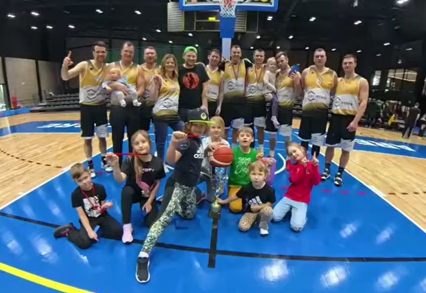 Ogres novada basketbola čempionāta otrajā līgā uzvar Lielvārdes “Kumeļi/ARI Stone”