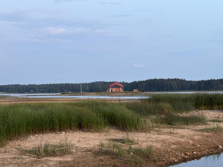 Foto: Krāšņi skati un unikāls piedzīvojums: ļaudis steidz ar kājām doties uz Svētā Meinarda salu Daugavā