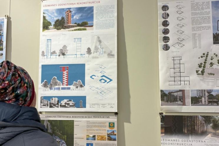 Attēls rakstam:  Apmeklē izstādi un piedalies balsošanā par labāko Lēdmanes ūdenstorņa attīstības vīziju