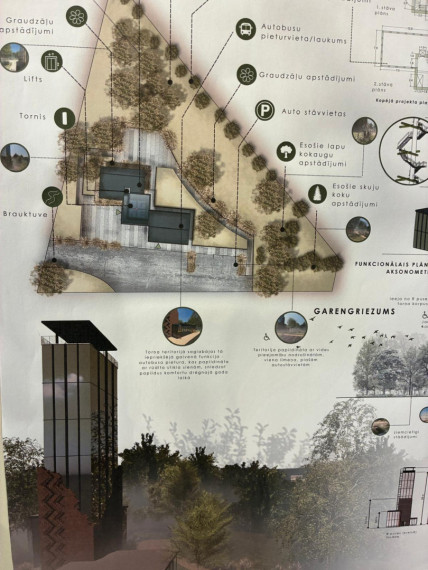  Apmeklē izstādi un piedalies balsošanā par labāko Lēdmanes ūdenstorņa attīstības vīziju