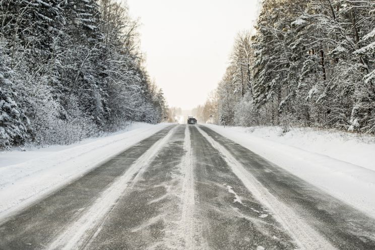 Attēls rakstam: Šorīt slideni visi lielie autoceļi, izņemot vienu Ventspils šosejas posmu