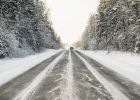 Attēls rakstam: Šorīt slideni visi lielie autoceļi, izņemot vienu Ventspils šosejas posmu