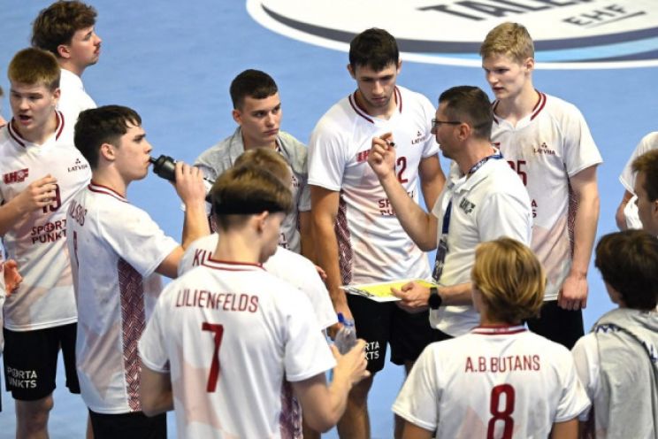 Attēls rakstam: Latvijas handbolisti Eiropas U-20 čempionātā tiksies ar Ziemeļmaķedoniju 