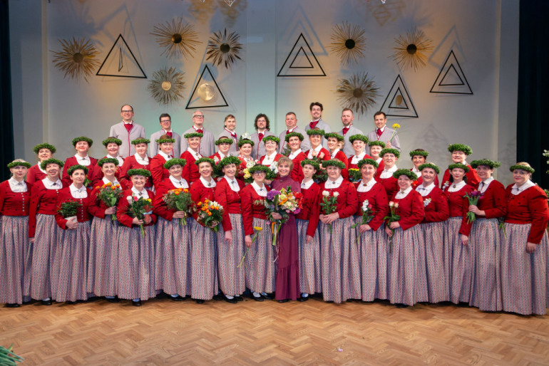 FOTO: Izskanējis Jauktā kora Grīva jubilejas koncerts &quot;Dieva dēli, Saules meitas&quot; 