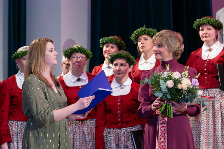 FOTO: Izskanējis Jauktā kora Grīva jubilejas koncerts &quot;Dieva dēli, Saules meitas&quot; 