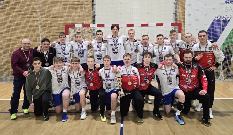 Attēls rakstam: Handbola klubs “ONSC/HK Ogre” iegūst Latvijas čempionāta 1. līgas sudrabu
