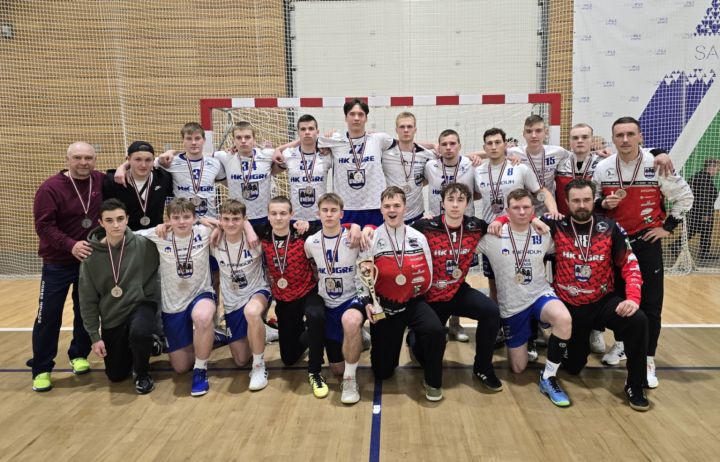 Handbola klubs “ONSC/HK Ogre” iegūst Latvijas čempionāta 1. līgas sudrabu