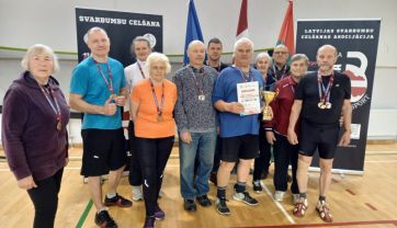 Attēls rakstam: Ogres novada sporta veterāni gūst panākumus sacensībās