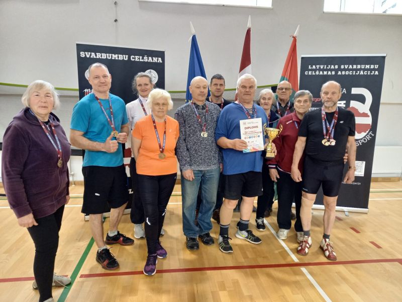 Ogres novada sporta veterāni gūst panākumus sacensībās