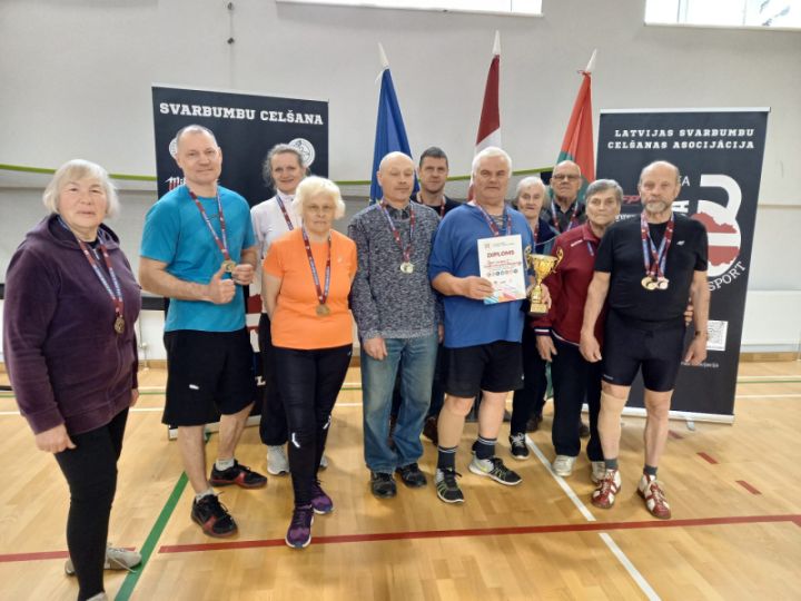 Ogres novada sporta veterāni gūst panākumus sacensībās