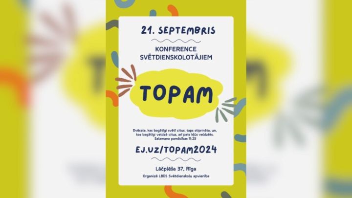 LBDS Svētdienskolu apvienības konference