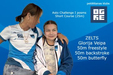 Attēls rakstam: Ogres jaunajiem peldētājiem 26 medaļas sacensībās Inčukalnā