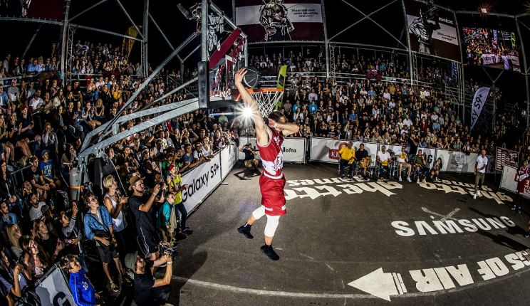 Attēls rakstam: Četru kontinentu basketbolisti sacentīsies Kings of Air" sacensībās, starp viņiem arī ogrēnietis Kristaps Dārgais