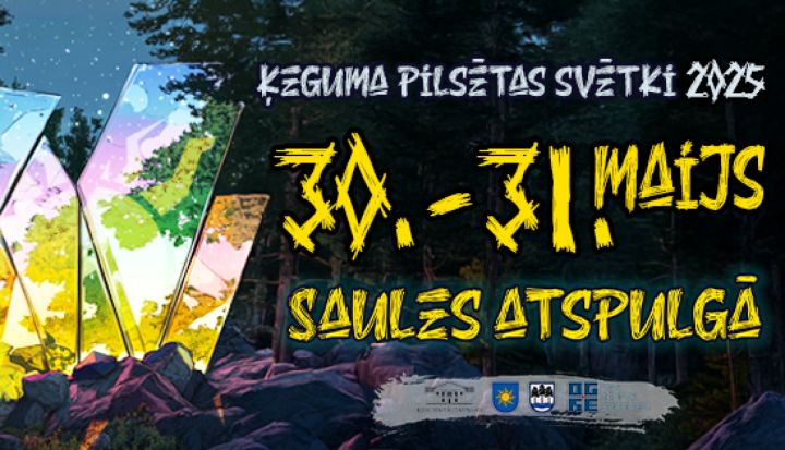 Iespēja pieteikties ēdināšanas pakalpojumu sniedzējiem uz Ķeguma pilsētas svētkiem 2025 “Saules atspulgā”