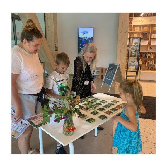 FOTO: Ogres pilsētas svētki Ogres Centrālajā bibliotēkā