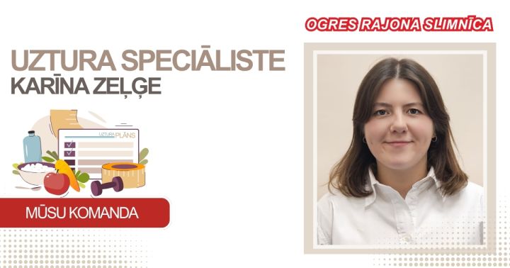 Ogres rajona slimnīcā pieejamas konsultācijas pie uztura speciālistes