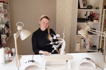 Attēls rakstam: Talants un meistarība. Manikīre Anna Jansone
