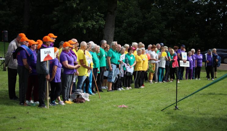 Attēls rakstam: Starppagastu senioru sporta spēlēs triumfē Jumpravas senioru biedrība "Viedums"