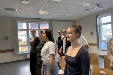 Attēls rakstam: FOTO: No mēģinājuma līdz ovācijām. Ikšķiles Saules koris aizkulisēs