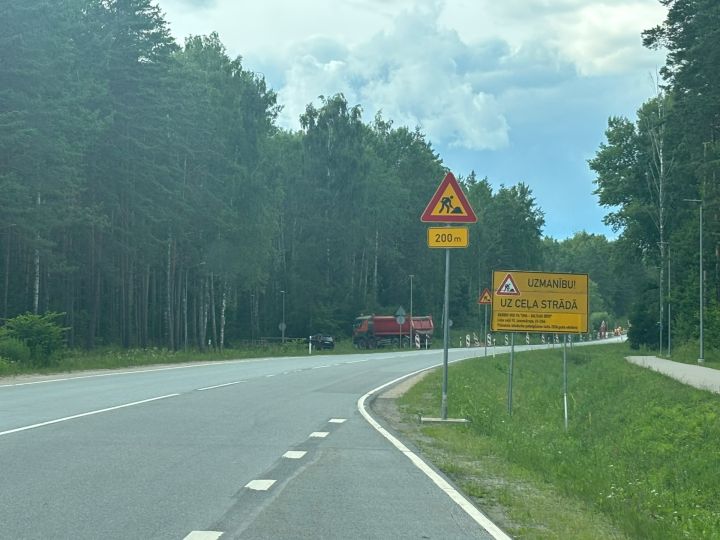 FOTO: Pēc 100 dienām Ogri ar Tīnūžiem savienos jauns veloceļš: darbi jau sākušies