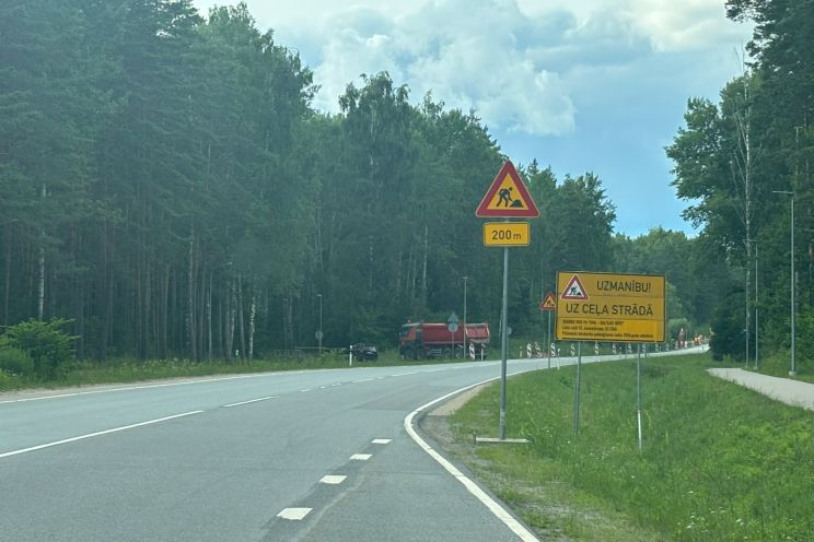 Attēls rakstam: FOTO: Pēc 100 dienām Ogri ar Tīnūžiem savienos jauns veloceļš: darbi jau sākušies