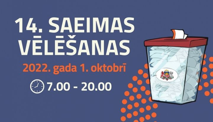 1.oktobrī vēlēsim savas valsts parlamentu