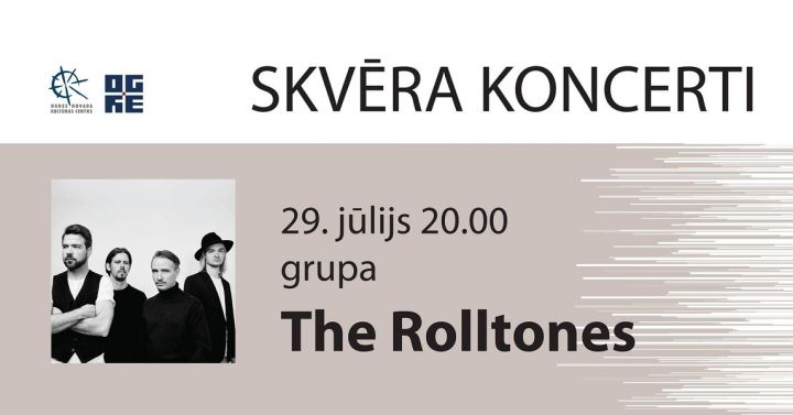 29. jūlijā koncertciklā SKVĒRA KONCERTI grupa THE ROLLTONES