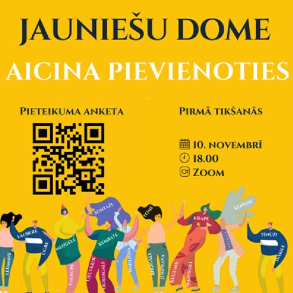Aicina iesaistīties jauniešu domē