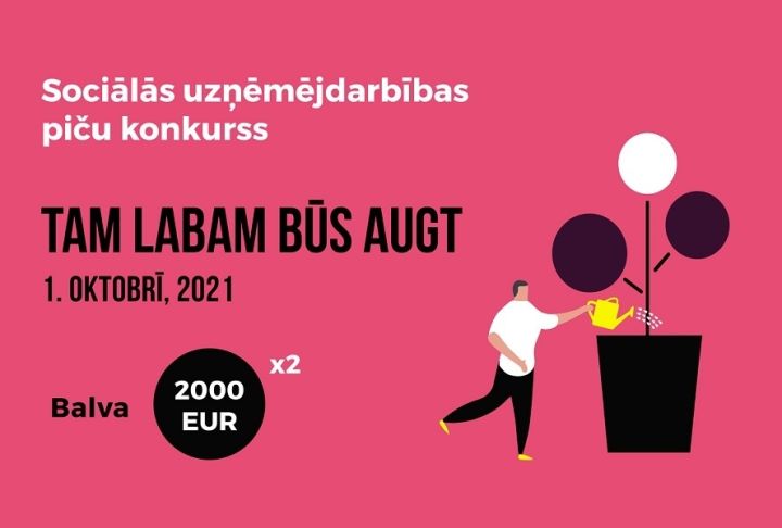 Aicina pieteikties sociālās uzņēmējdarbības konkursam