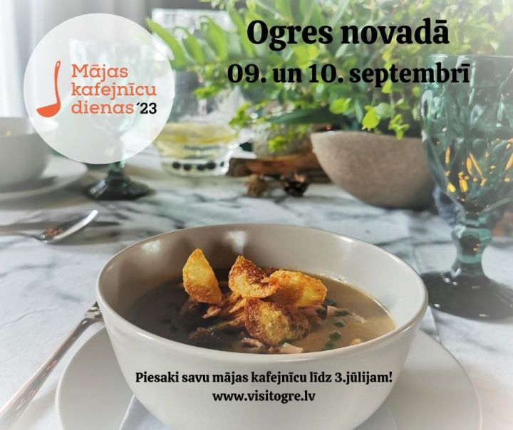 Aicinām pieteikties "Mājas kafejnīcu dienu" saimniekus