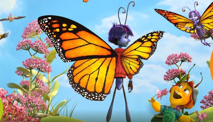 Animācijas filma "Tauriņa stāsts" Lēdmanē