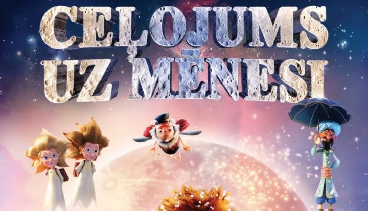 Animācijas filma visai ģimenei CEĻOJUMS UZ MĒNESI Lēdmanē