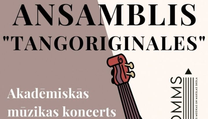Ansambļa "Tangoriginales" koncerts Ogres Mūzikas un mākslas skolā