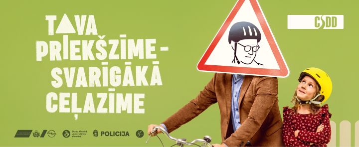 Aptauja: 48% vecāku ir pieļāvuši, ka bērni, braucot ar velosipēdu, neizmanto ķiveri