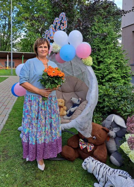 Ar mīlestību pret Latviju un bērniem "Ogres Goda novadniece" Līga Zaķe 