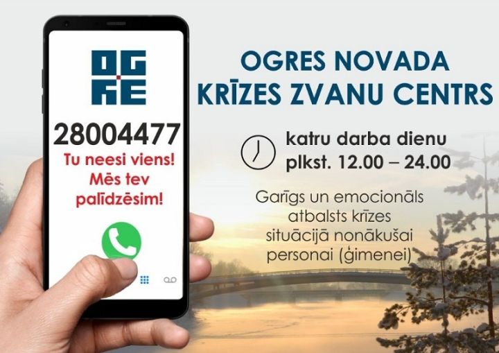 Ar video stāstiem iedrošina meklēt palīdzību krīzes situācijās