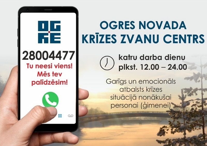 Ar video stāstiem iedrošina meklēt palīdzību krīzes situācijās