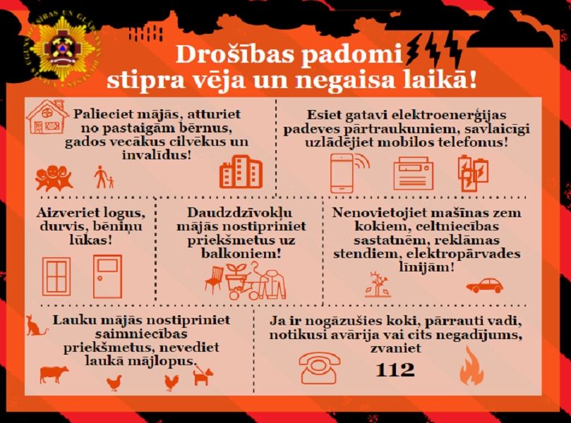AS "Sadales tīkls" atgādina par drošības pasākumiem negaisa laikā