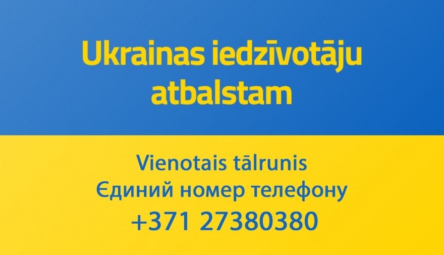 Atbalsts Ukrainas civiliedzīvotājiem Latvijā un Ogres novadā