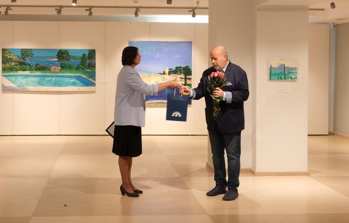 Atklāta Alekseja Naumova personālizstāde "AINAVAS"