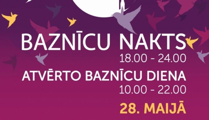 Atvērto baznīcu diena un Baznīcu nakts Ogres novadā
